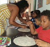 São Vicente: Curso de pintura pretende estimular criatividade e expressão artística de crianças - artista